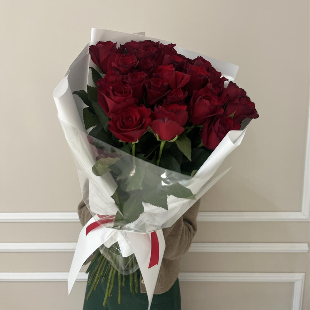 Букет из красных роз