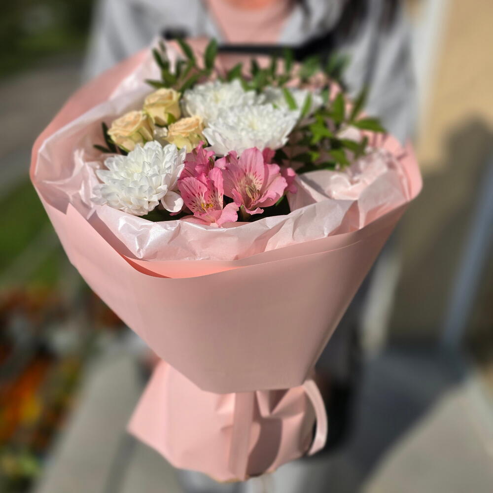 Букет на аквабоксе