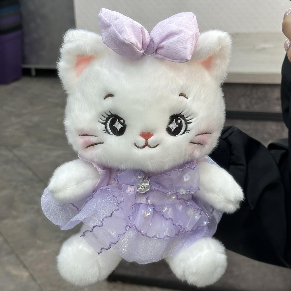 Plush kitten ( lilac )