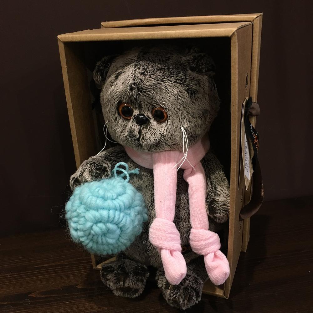 Кот Басик с клубком