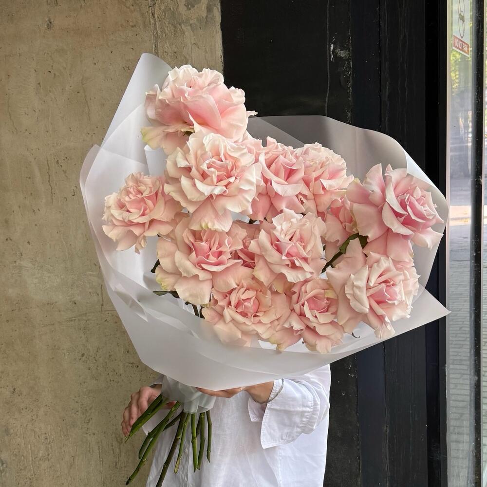 French roses big bouquet