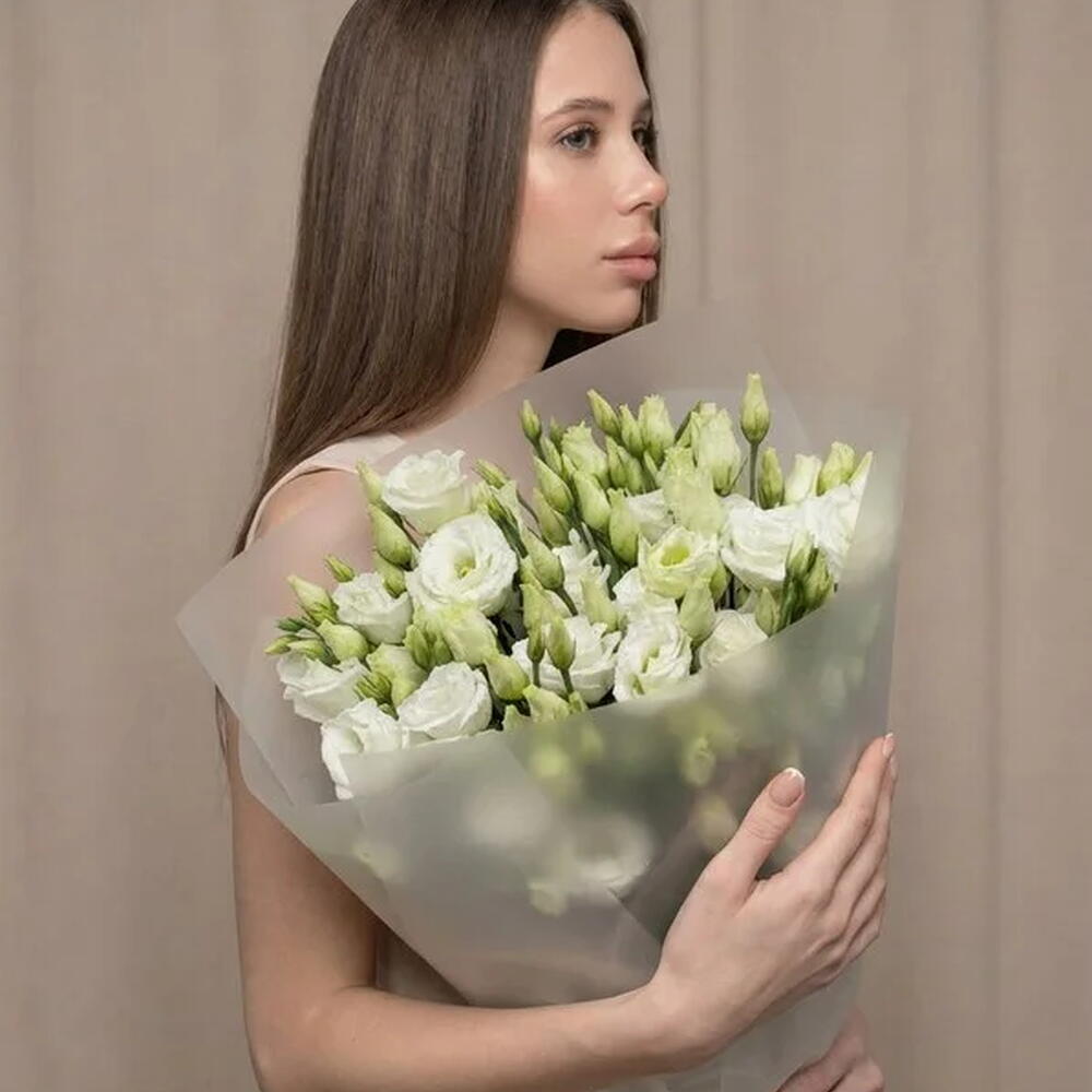 Букет из эустомы (M)