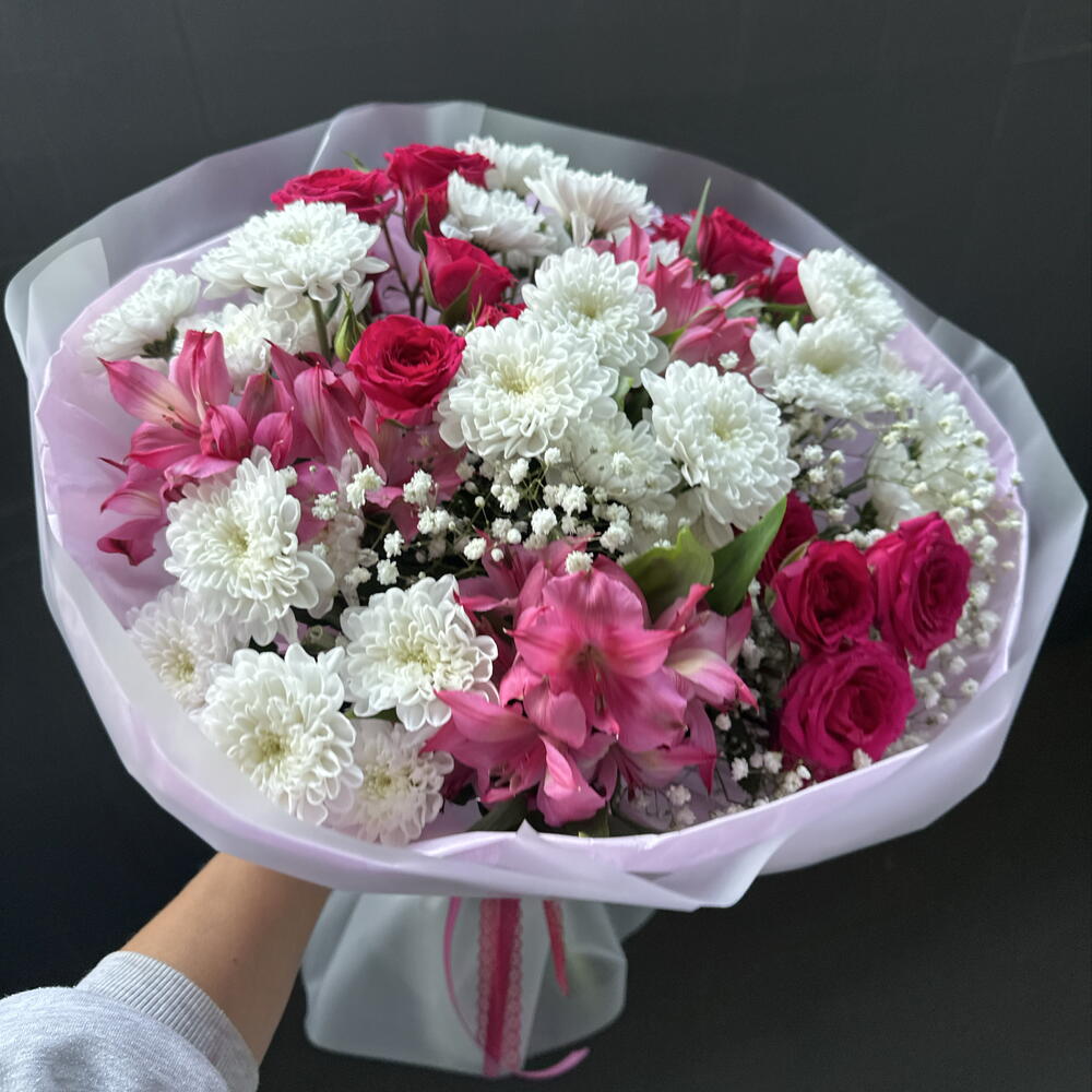 Букет 💐 Малиновый 💐