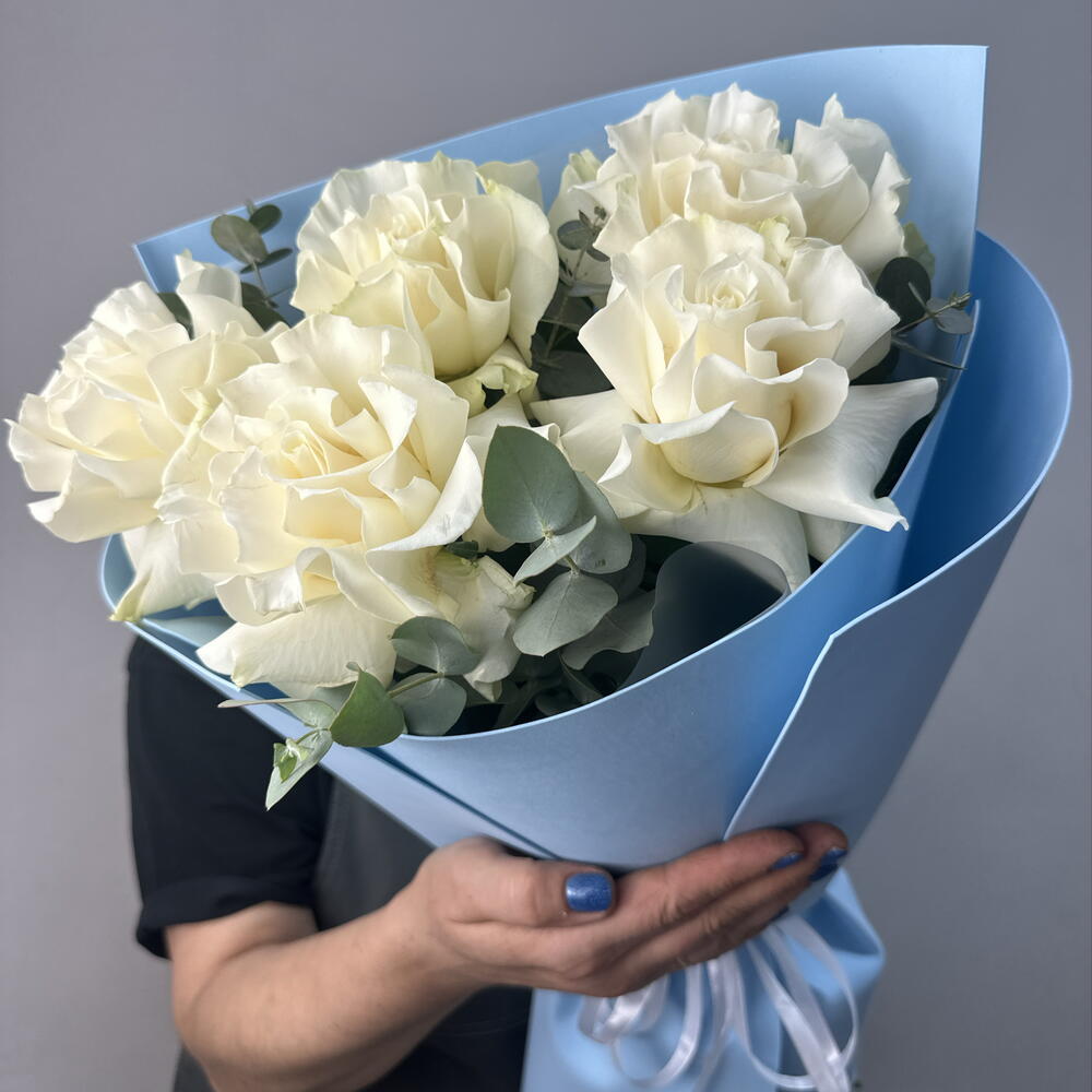 Букет Белых роз