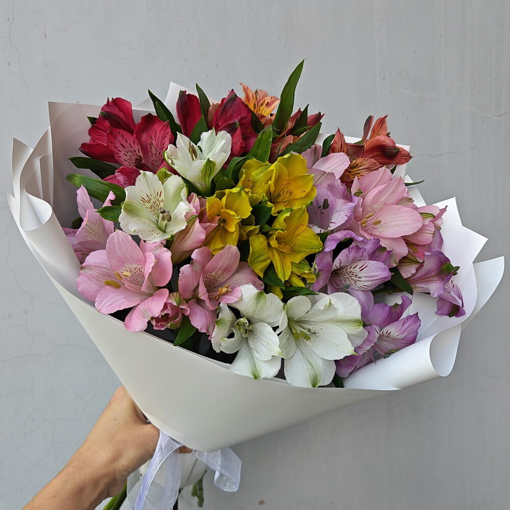 Микс альстромерии