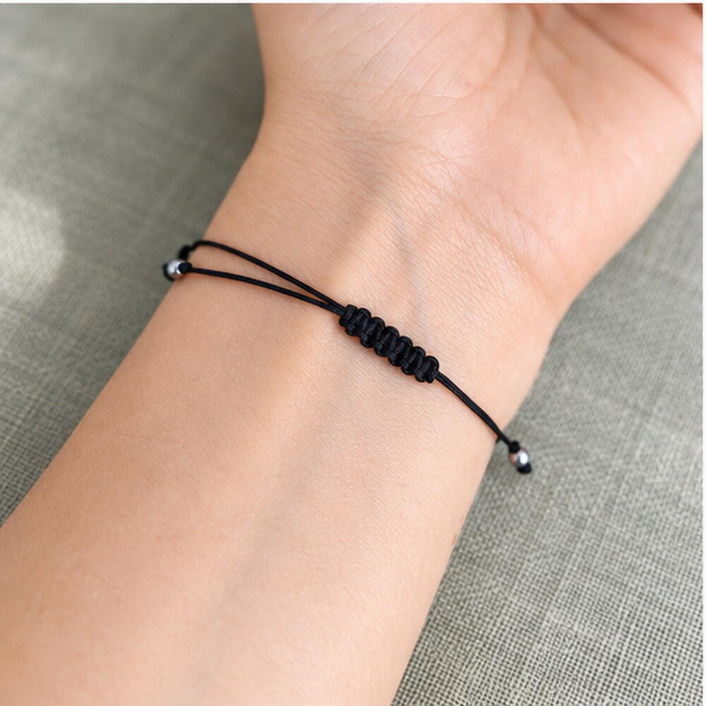 Браслет на азбуке Морзе  "Расцветай"