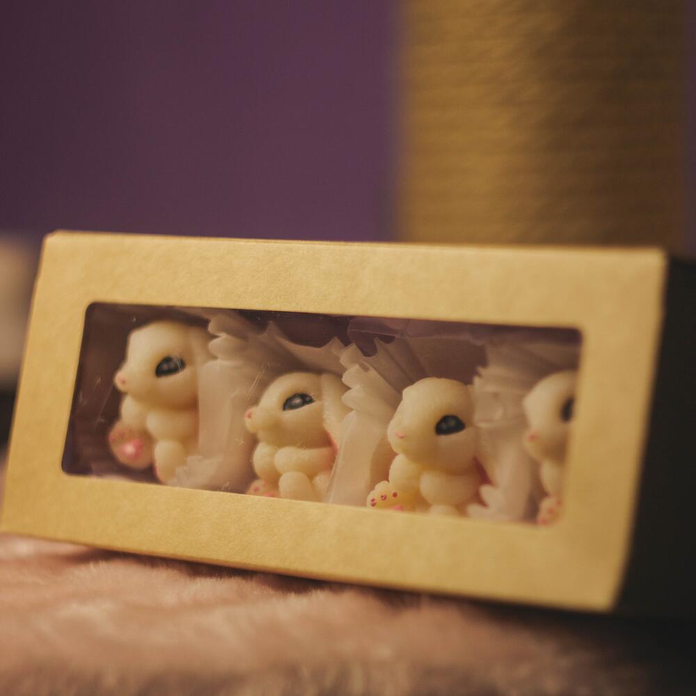 Аромасаше/wax melts зайчата