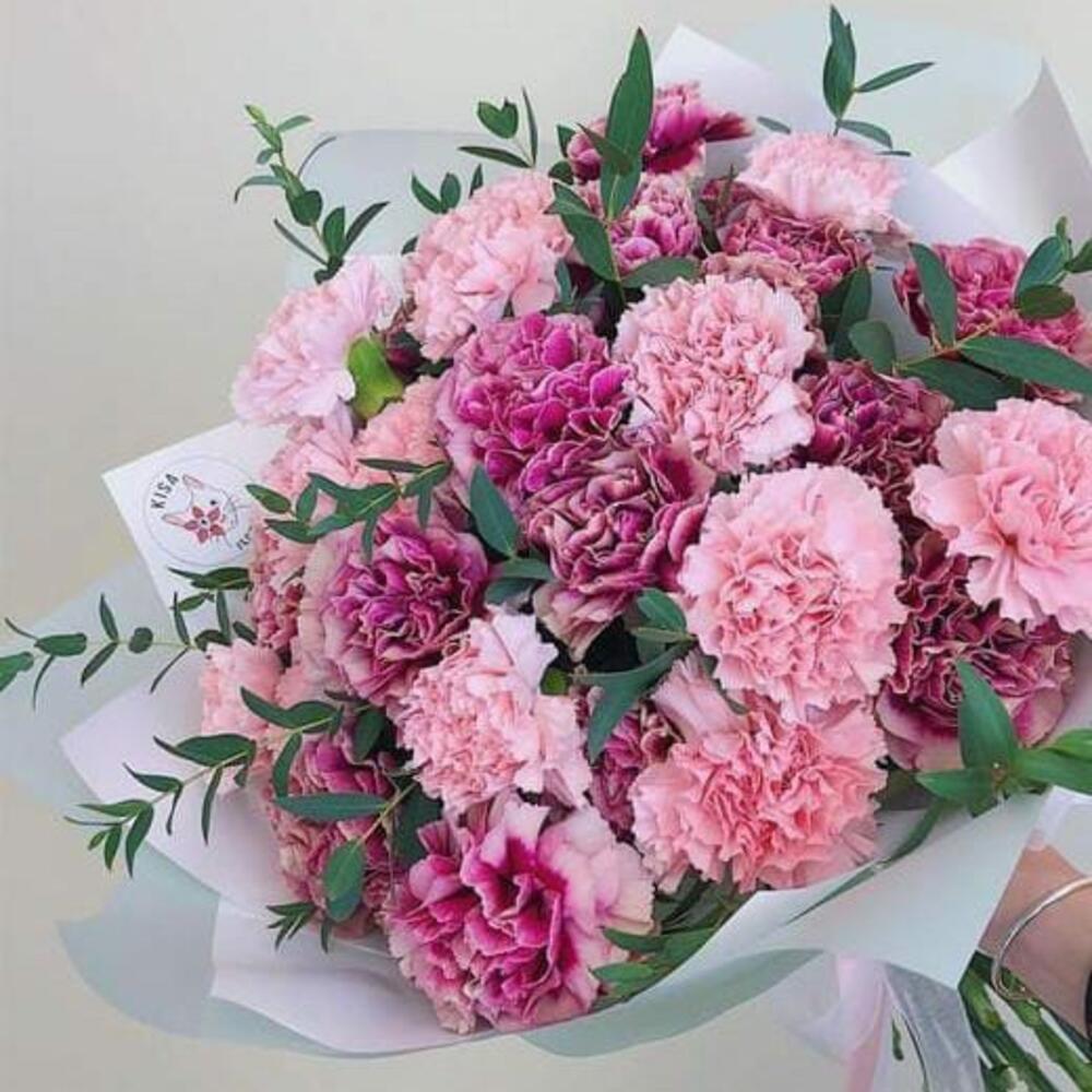 Букет из гвоздик 25 шт