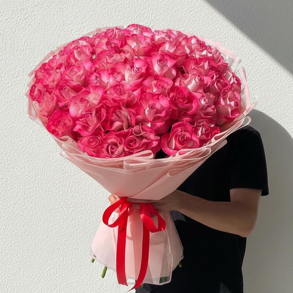 51 Holland Gulu – Ekstra Boyuk Romantik Monobuket