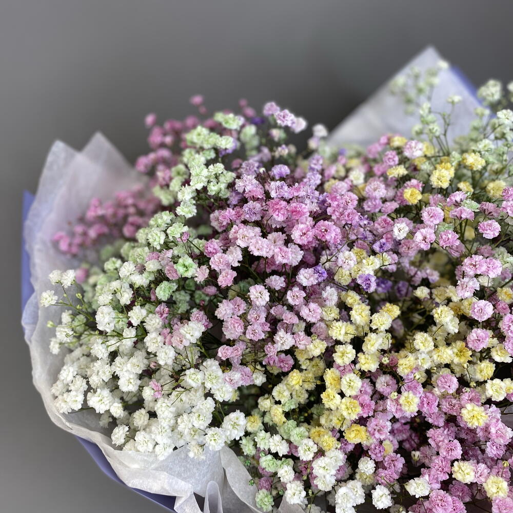 🌹 Букет от Flowersgift из гипсофилы - 75