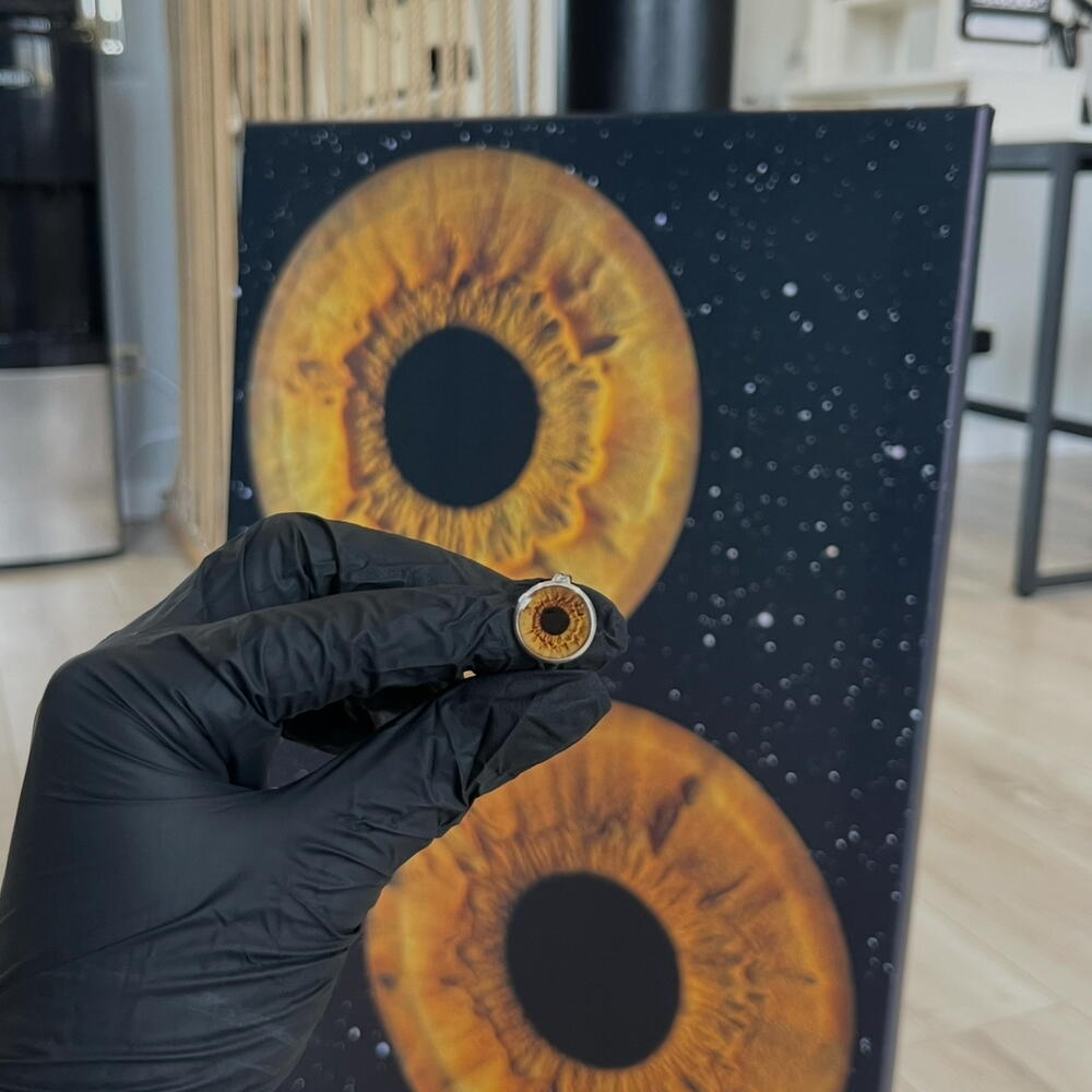 Парная фотосессия радужек глаз на изготовление колец (2 шт.)