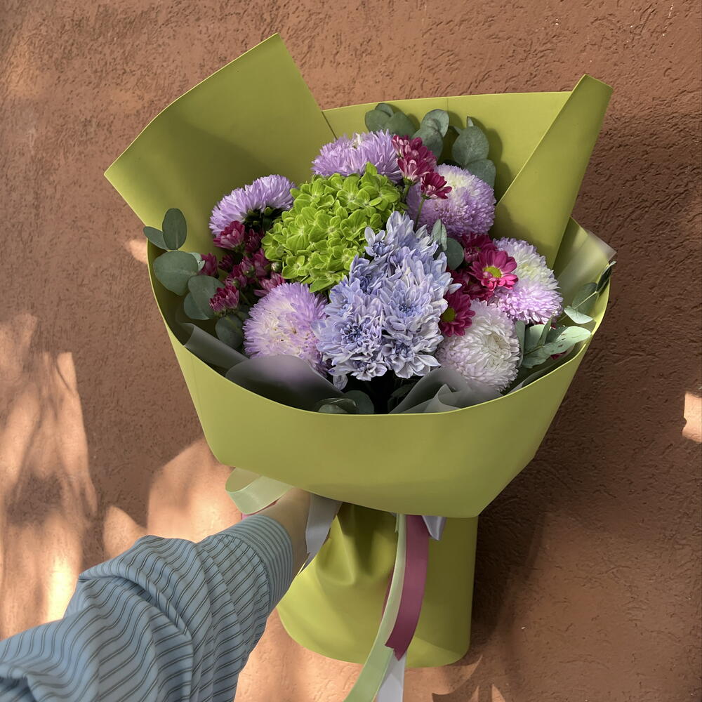 Зеленый букет 💚