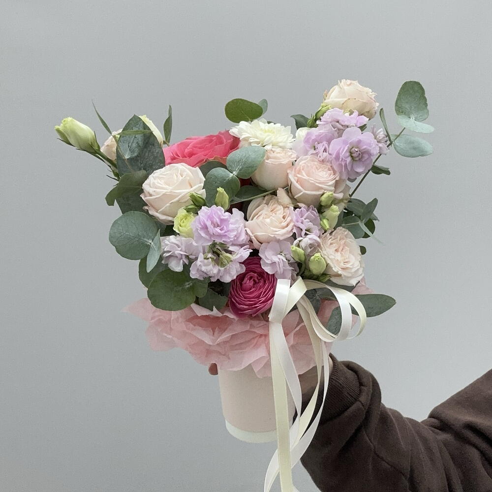 Цветы в стаканчике 💕🌿