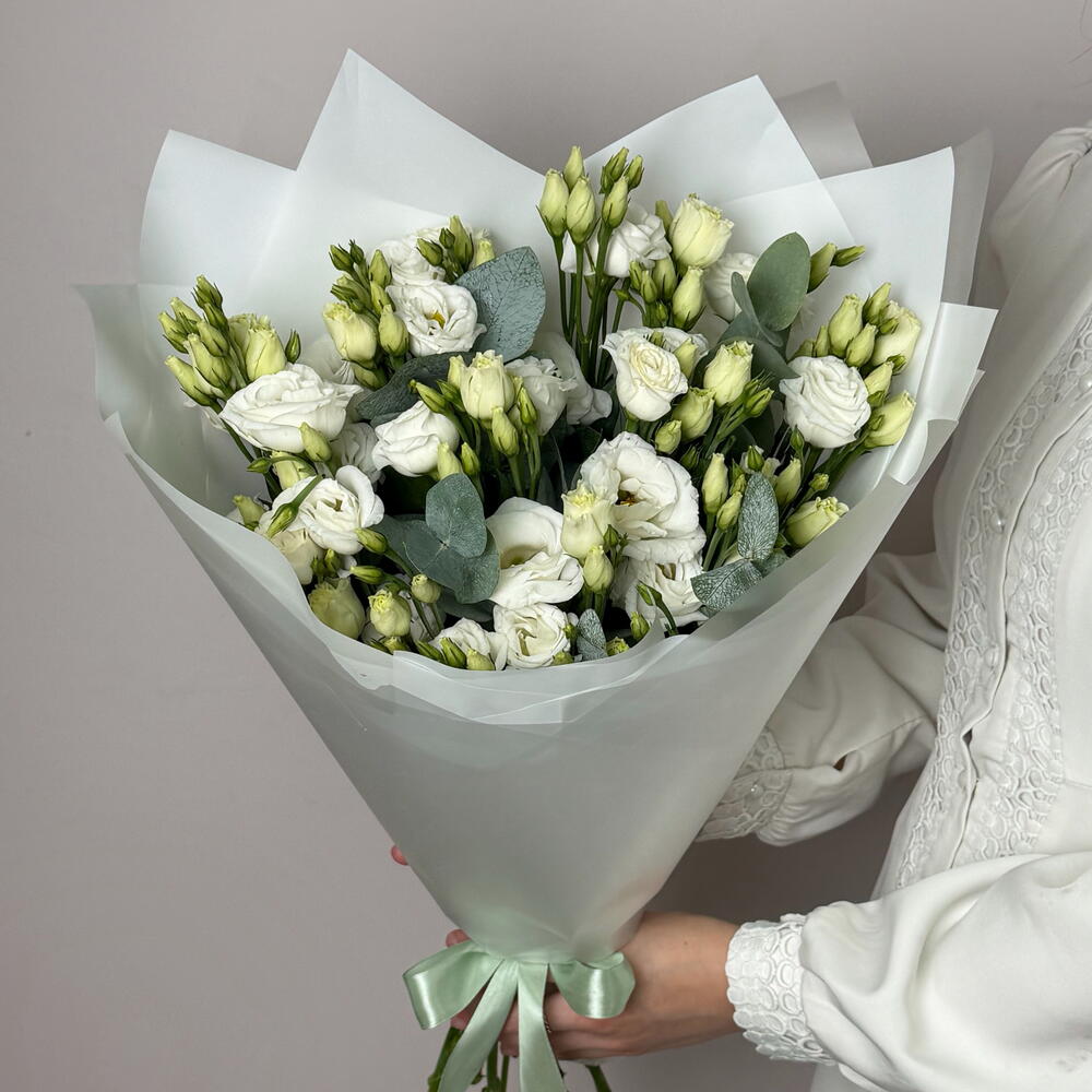Букет из Лизиантуса Эустом