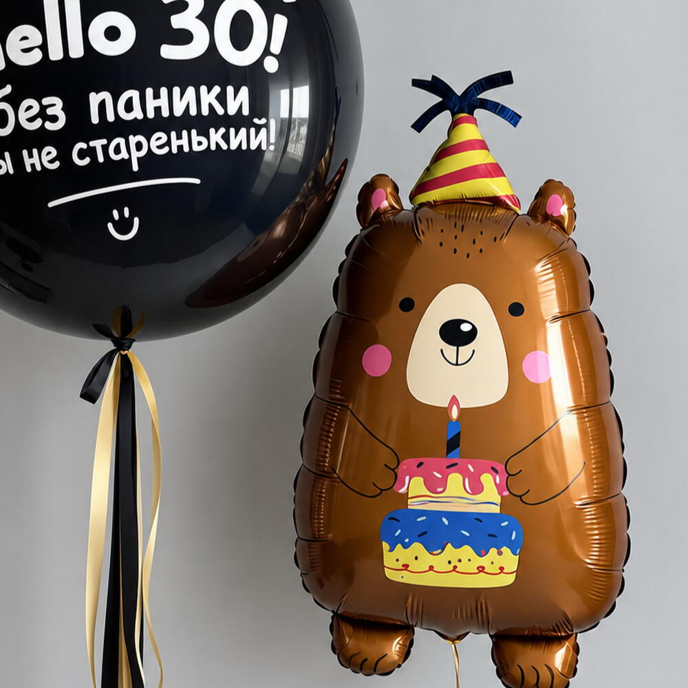 🎂 Набор воздушных шаров «Без паники!»