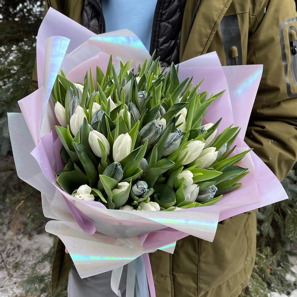 51 серый тюльпан