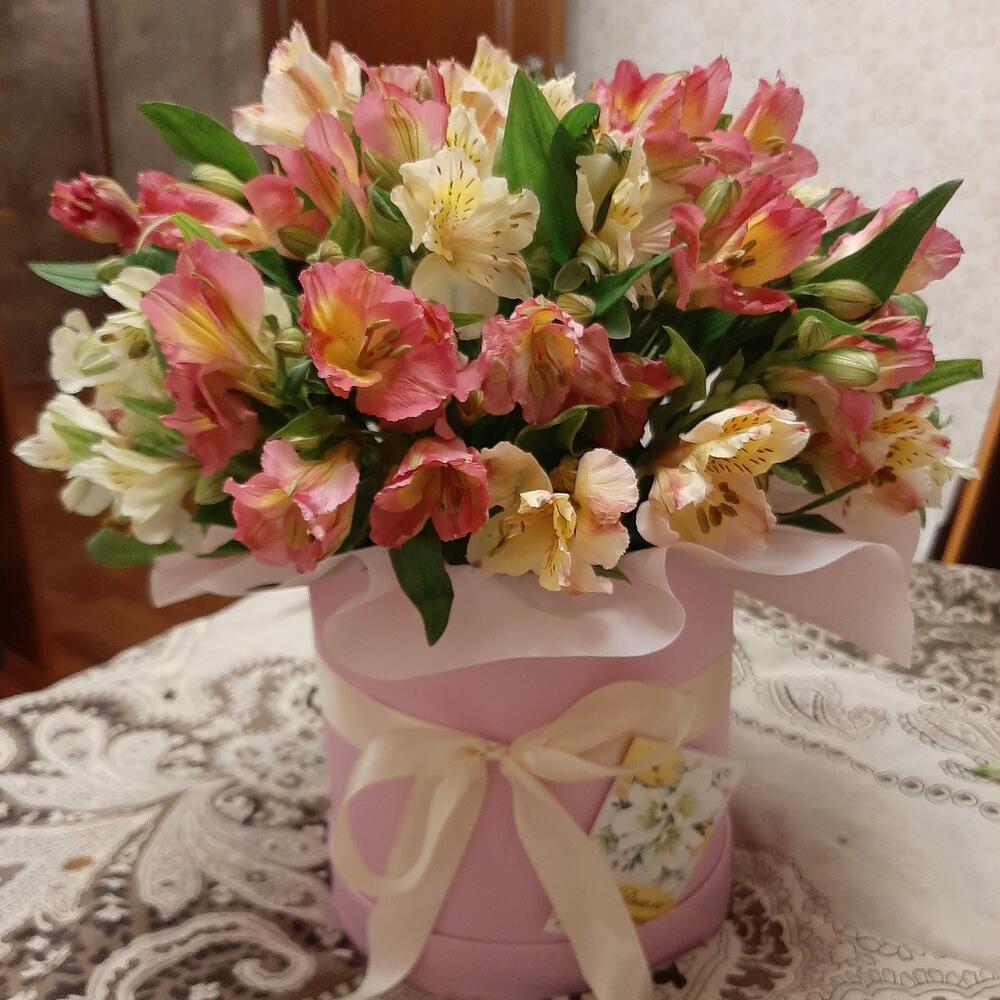 Цвeты в кoрoбкe