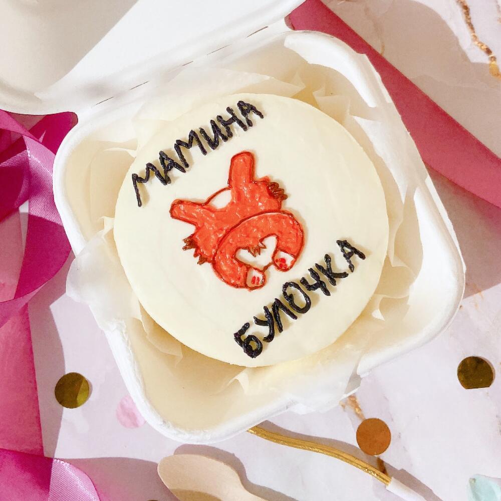 Бенто торт корги мамина булочка