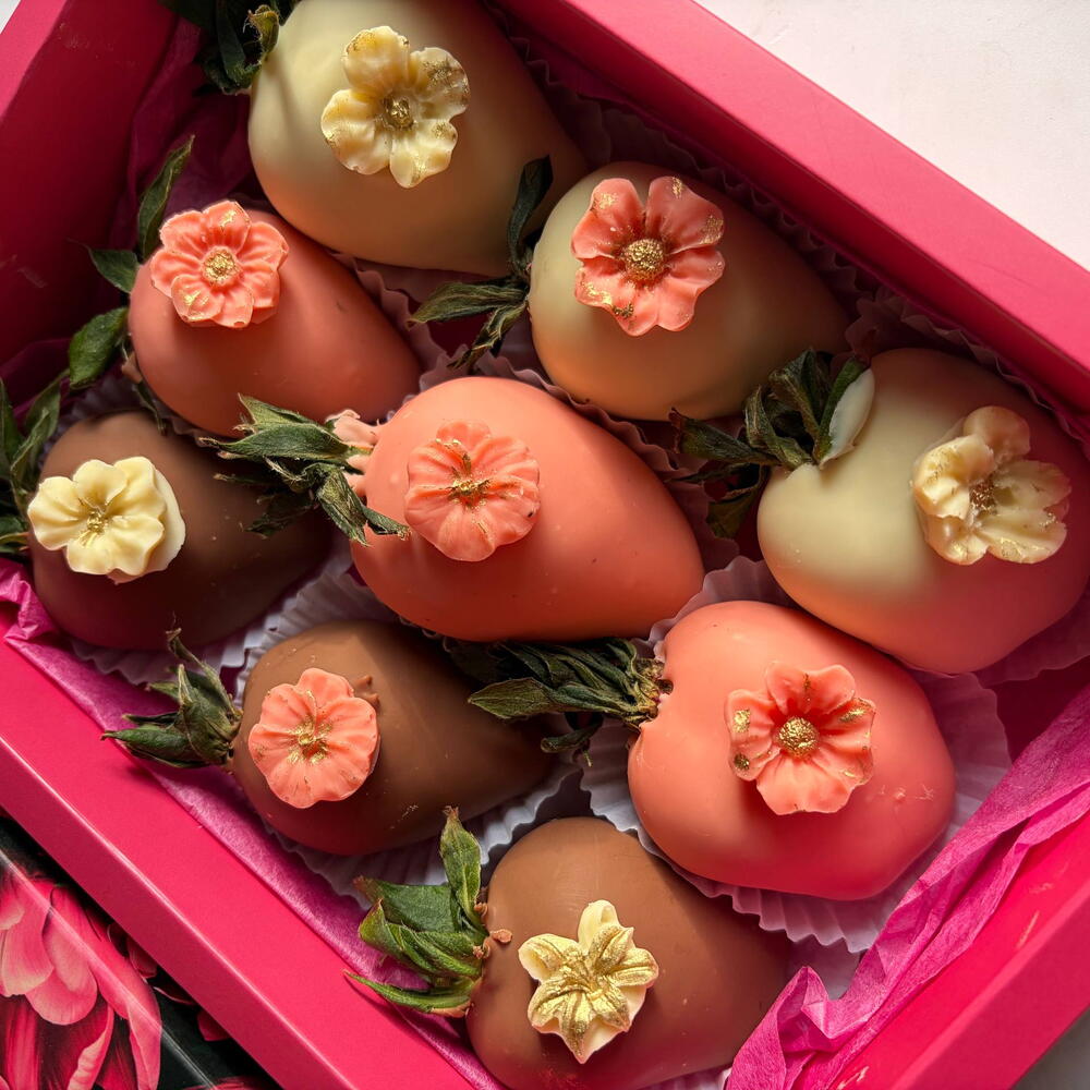 Клубника в шоколаде «Цветы полей»