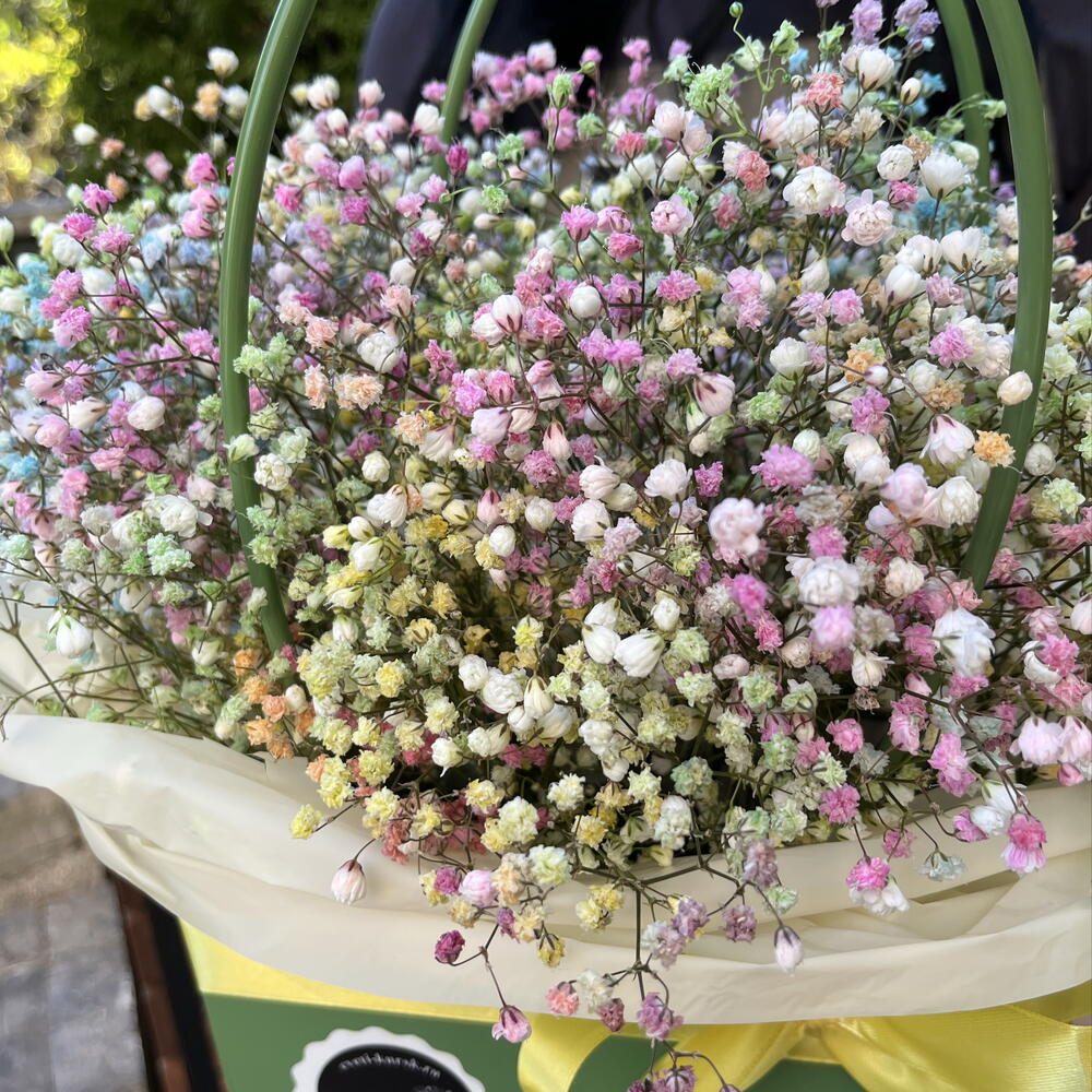 Композиция из гипсофилы