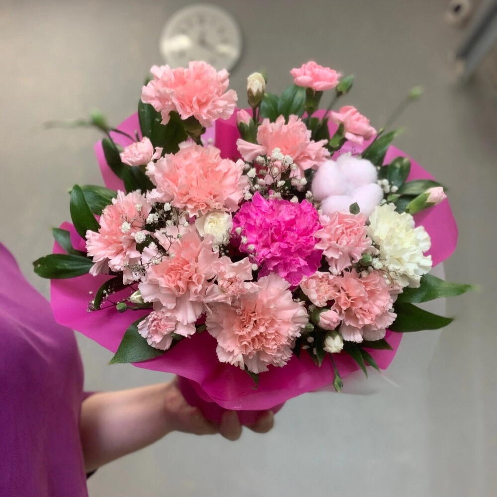 Композиция с диантусами
