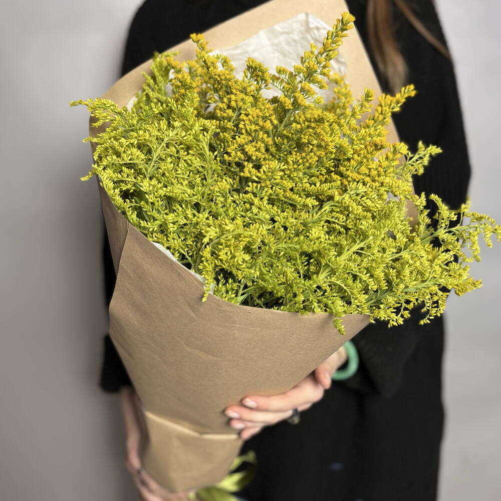Моно букет из солидаго🌿