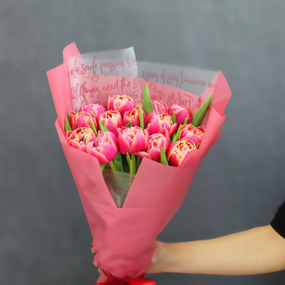 The first tulips