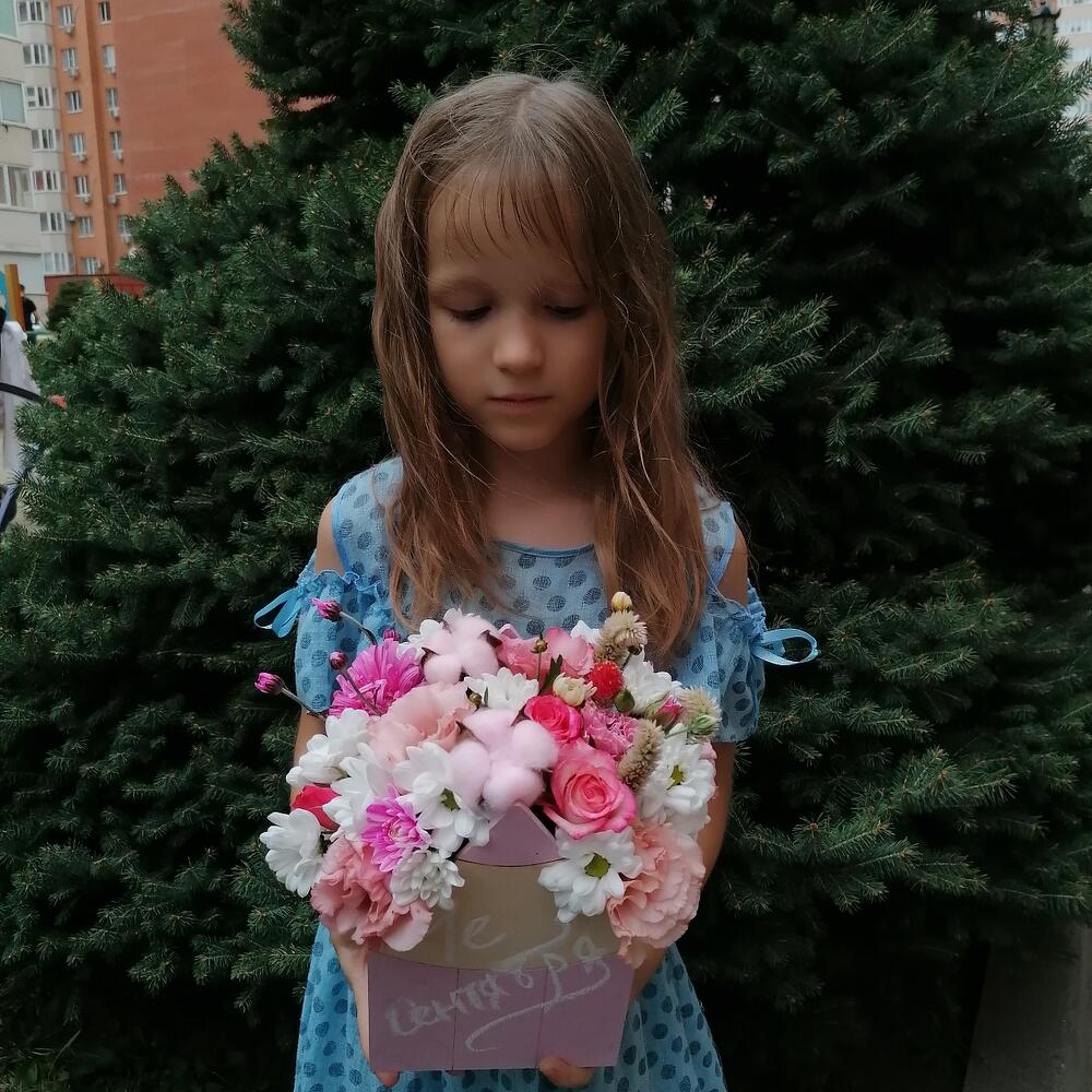 Цветы в кашпо