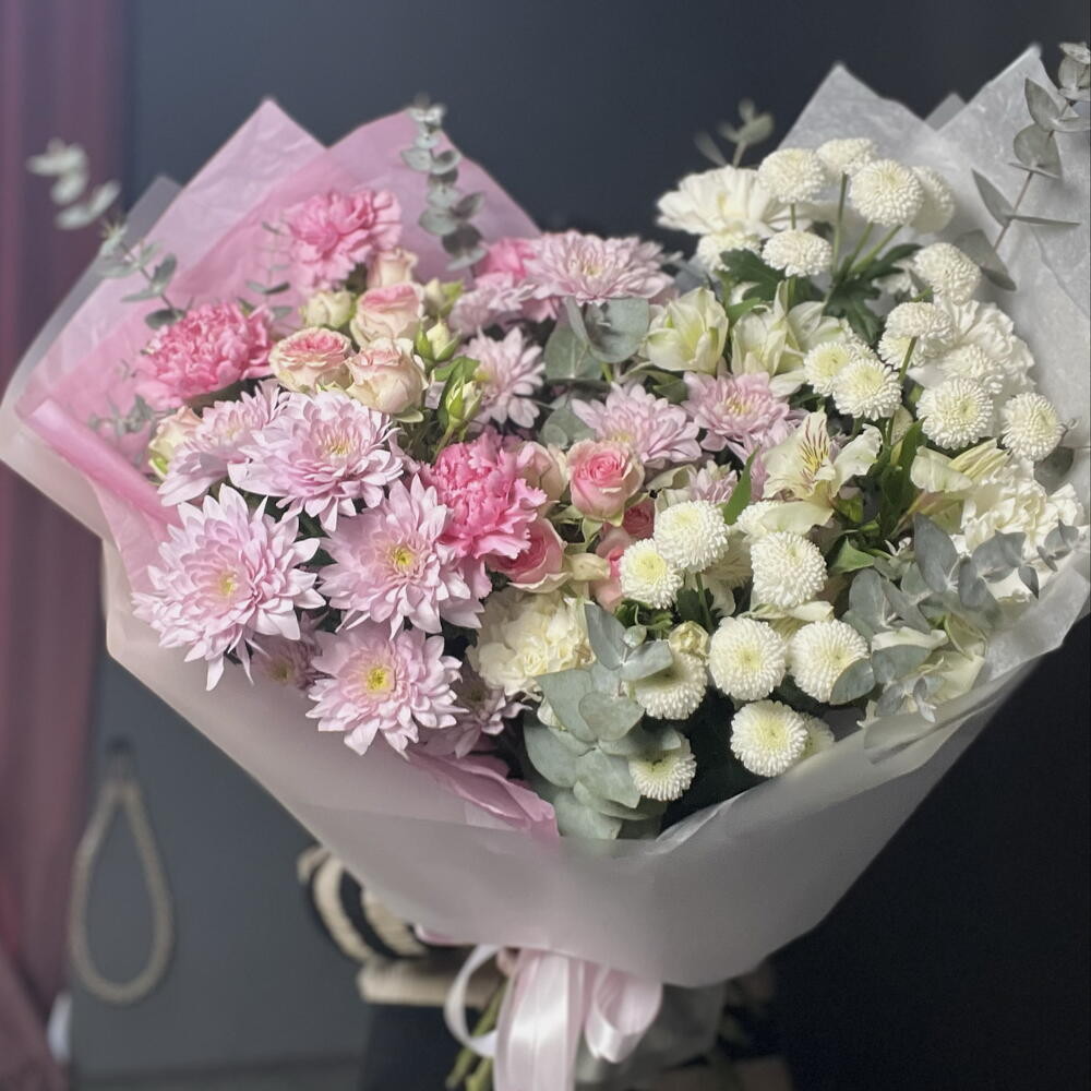 Букет в двух оттенках🤍💕