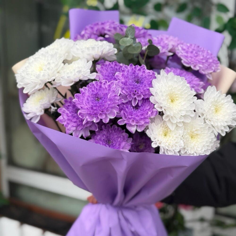 Букет 💜 микс