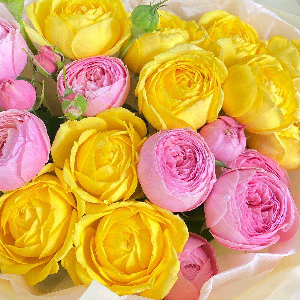 Букет кустовых пион.роз🌟🌸🤗