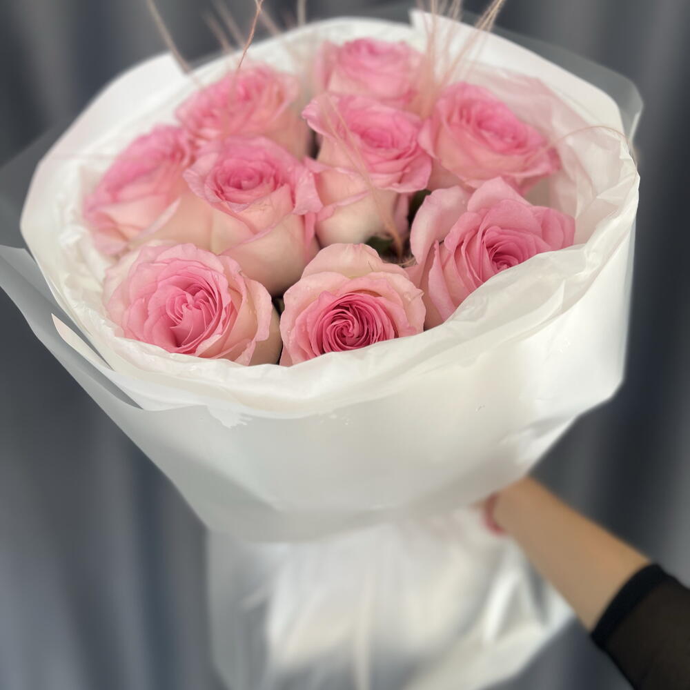 Букет с 9ю розами
