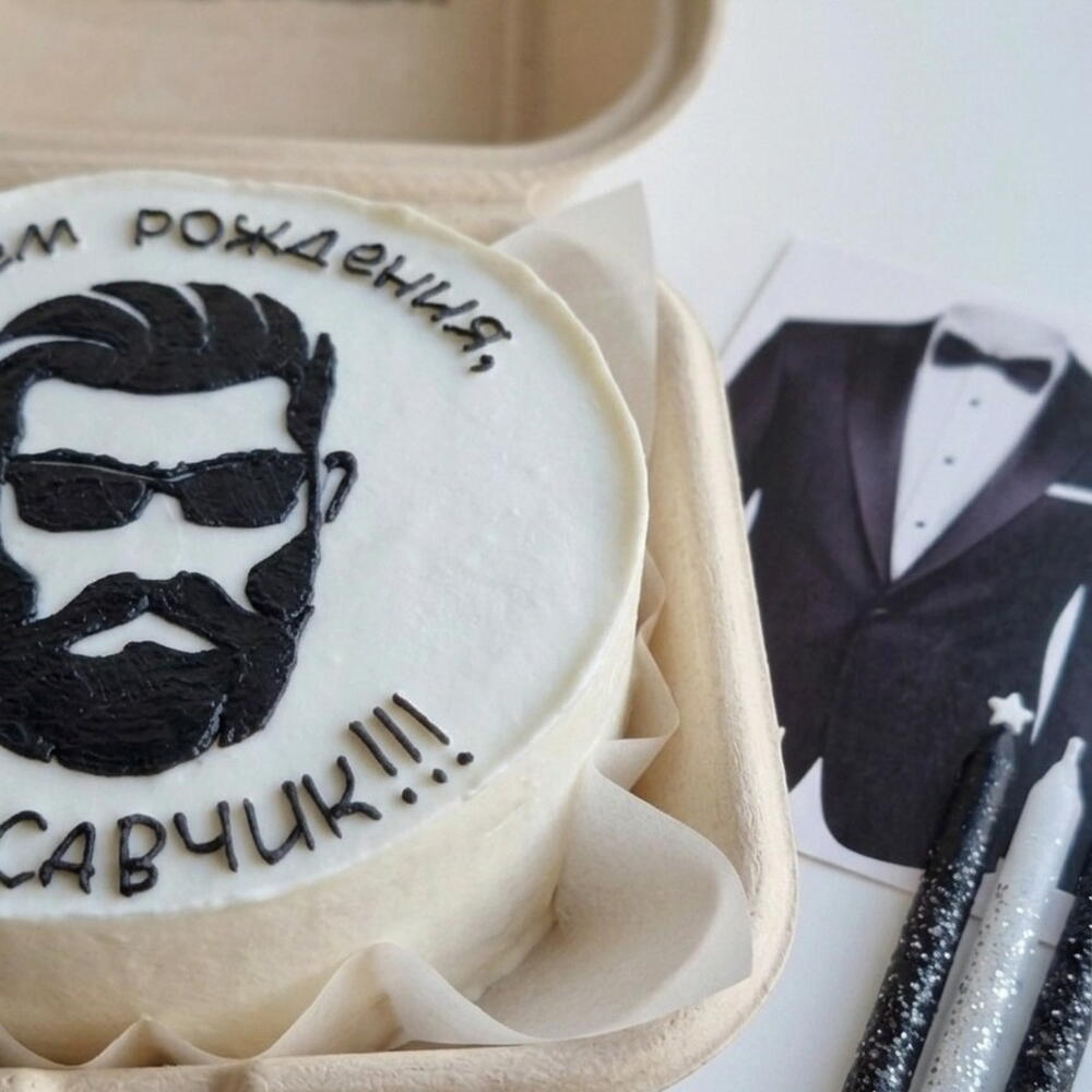Бенто торт Красавчик