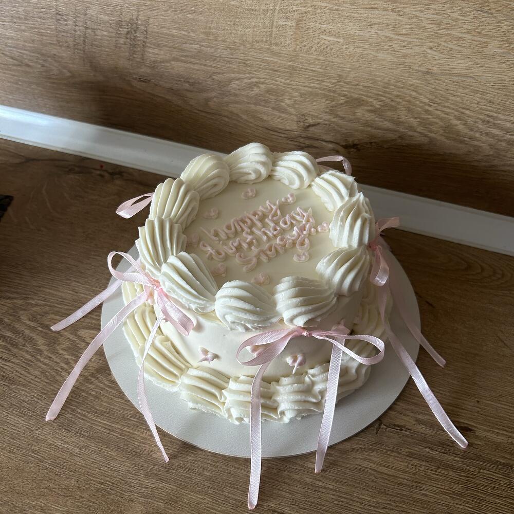 Торт 1 кг в стиле ламбет