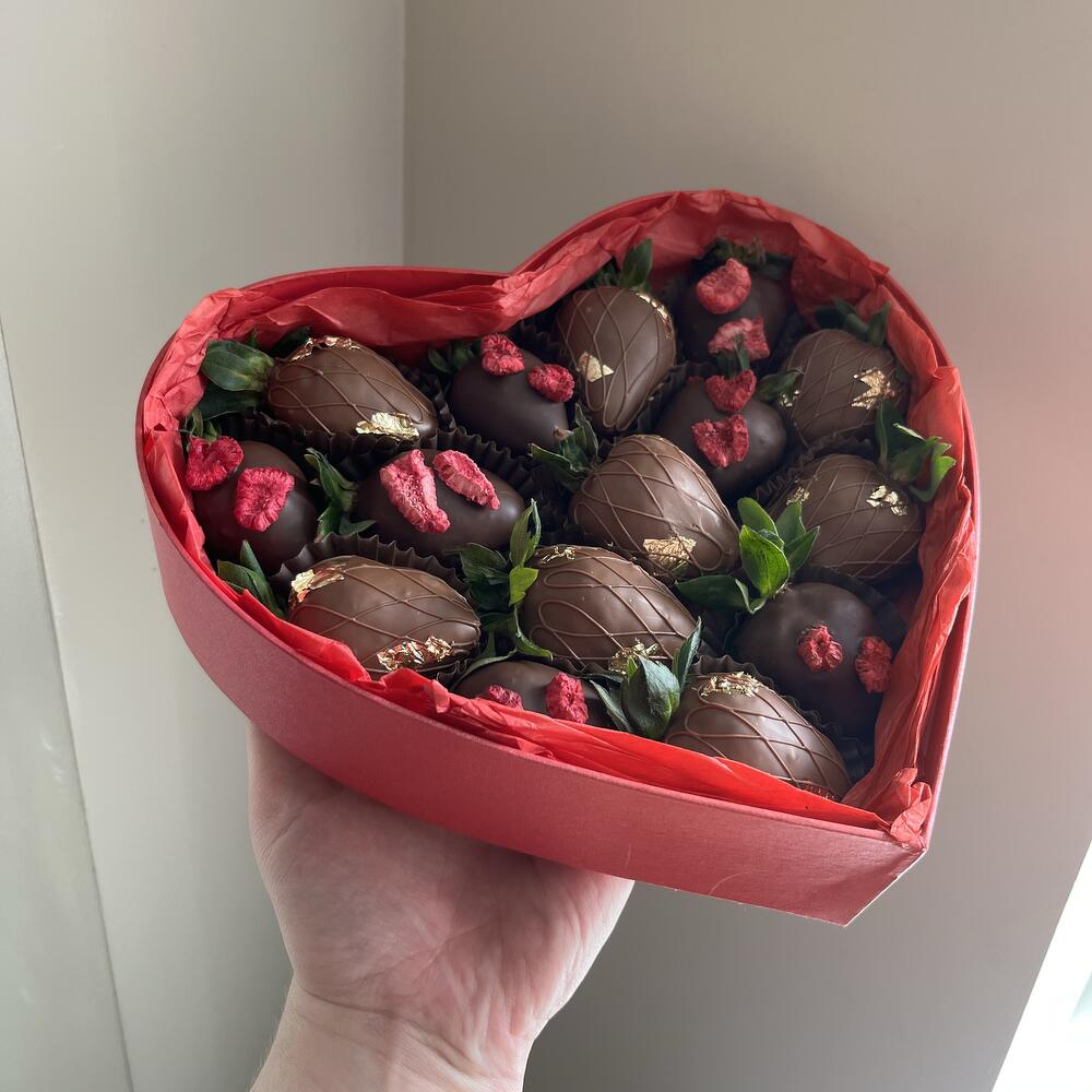 Красное сердце