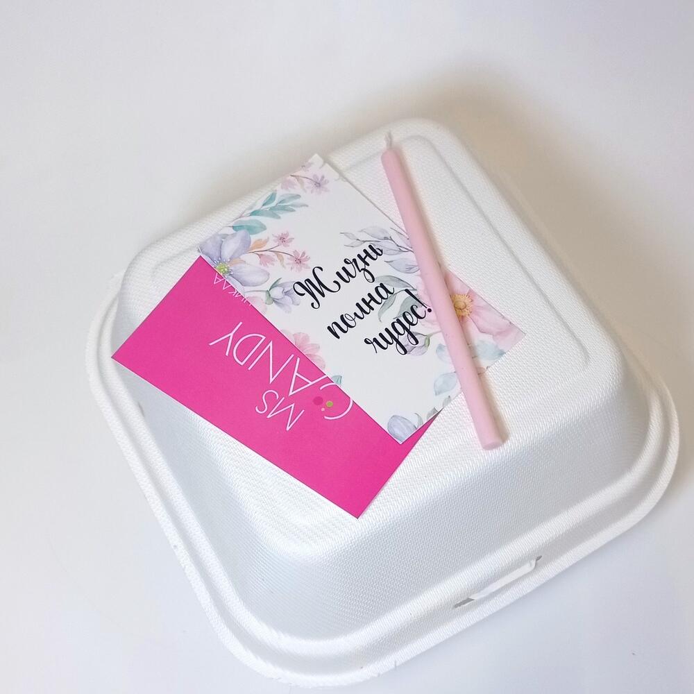 Bento cake "Any inscription" 420 g