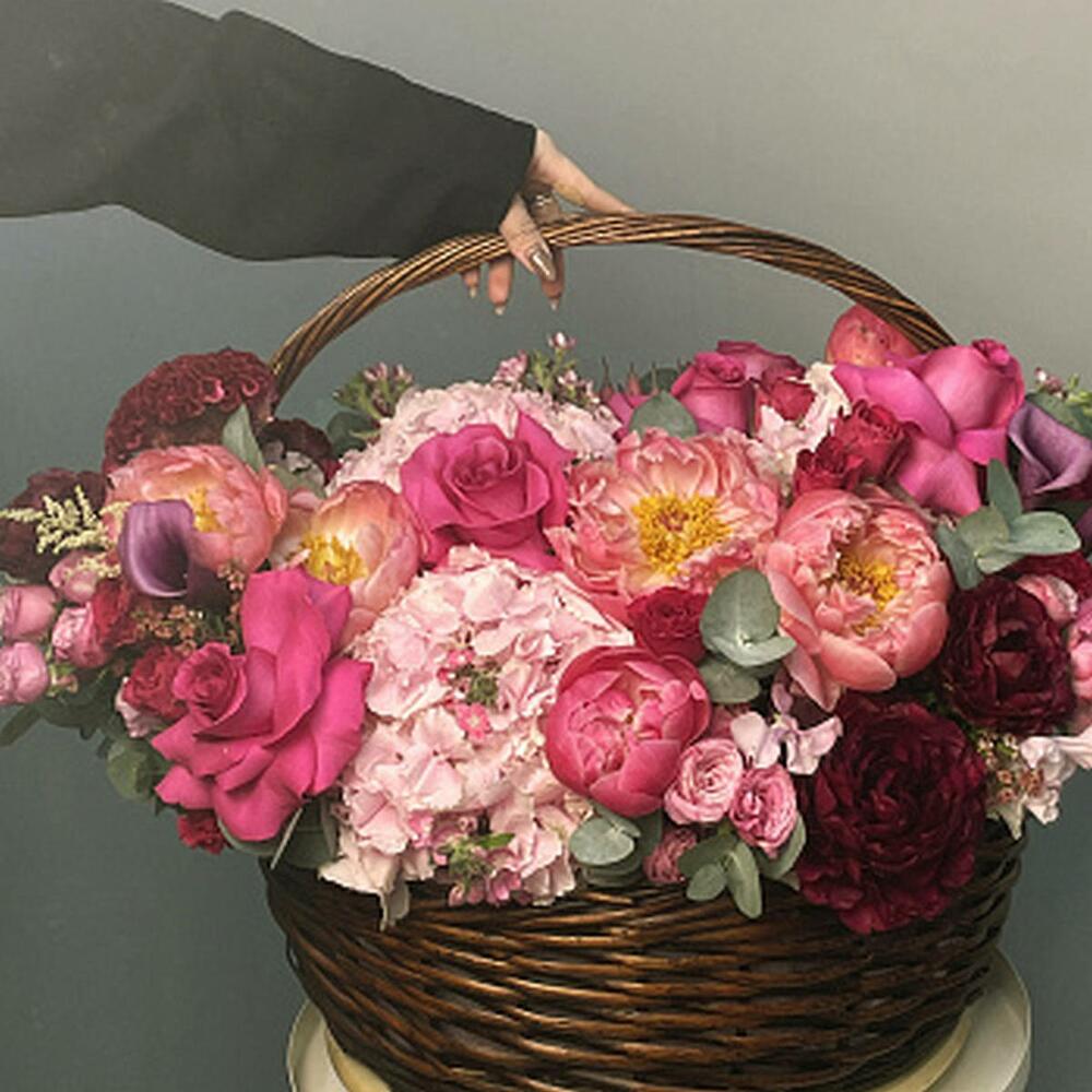 Цветочная корзина Blooming Garden