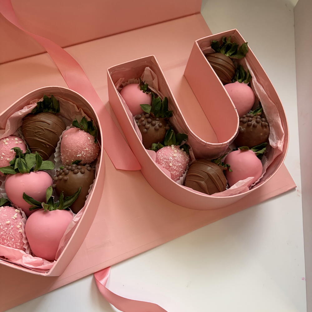 Клубника в шоколаде «I ♥️ u»