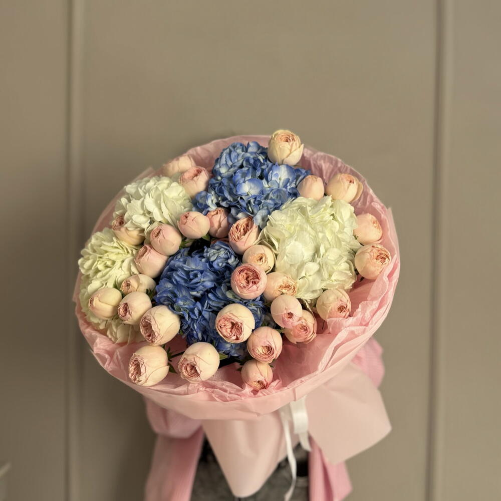 A delicate bouquet