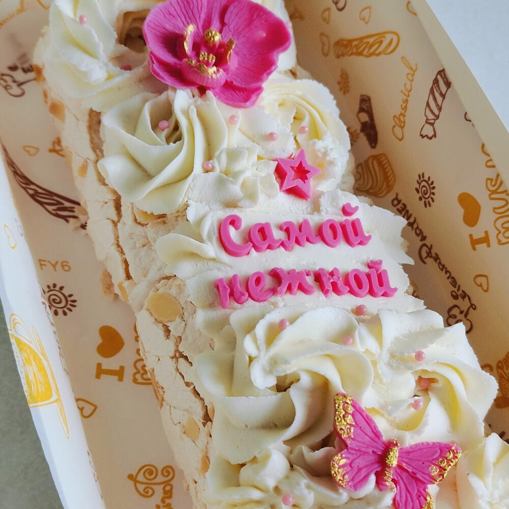 Меренговый рулет "Самой"