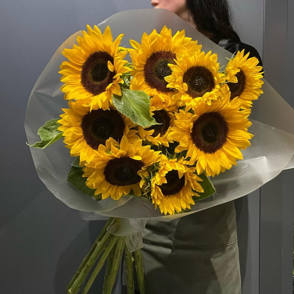 🌻🌻🌻 Подсолнухи 9 штук в упаковке