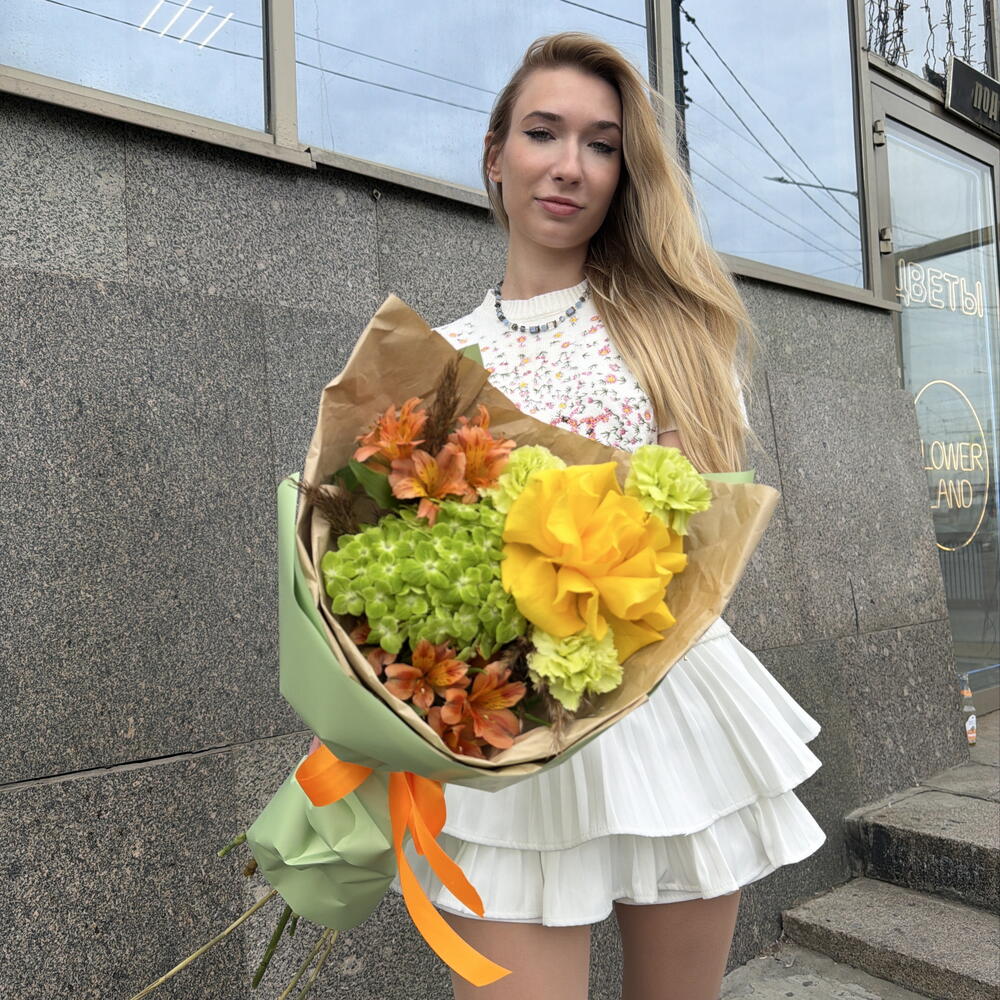 Букет цветов к первому сентября 🍁♥️