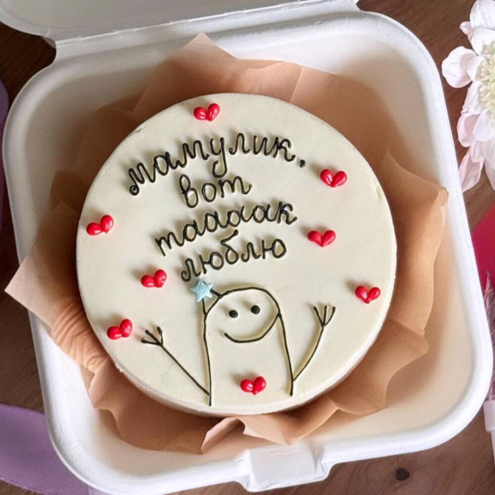 Бенто торт на день мамы