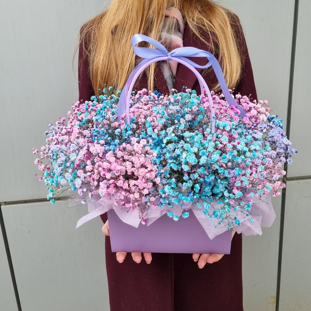 Цветы в коробке