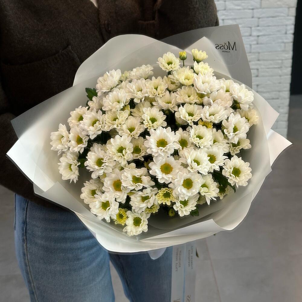 Букет из ромашки Сантини