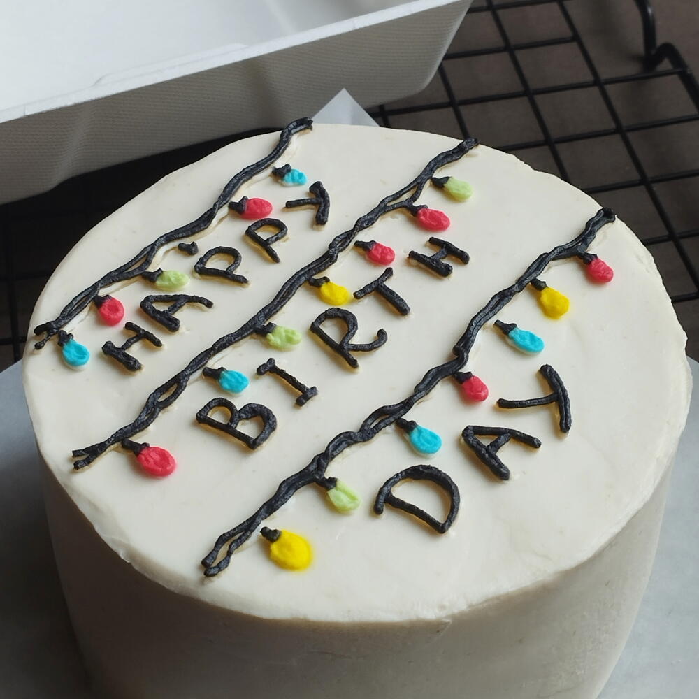 Бенто - торт Happy birthday на день рождения