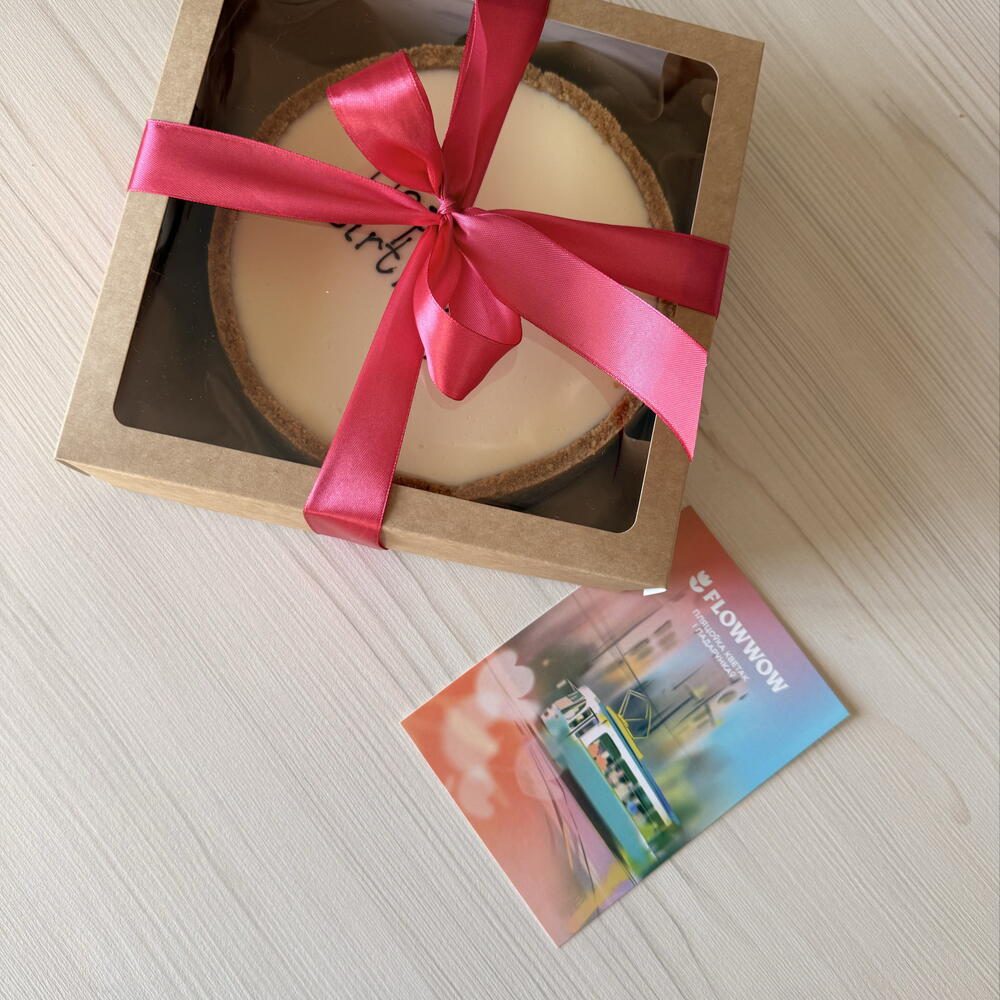 Cheesecake "happy birthday"