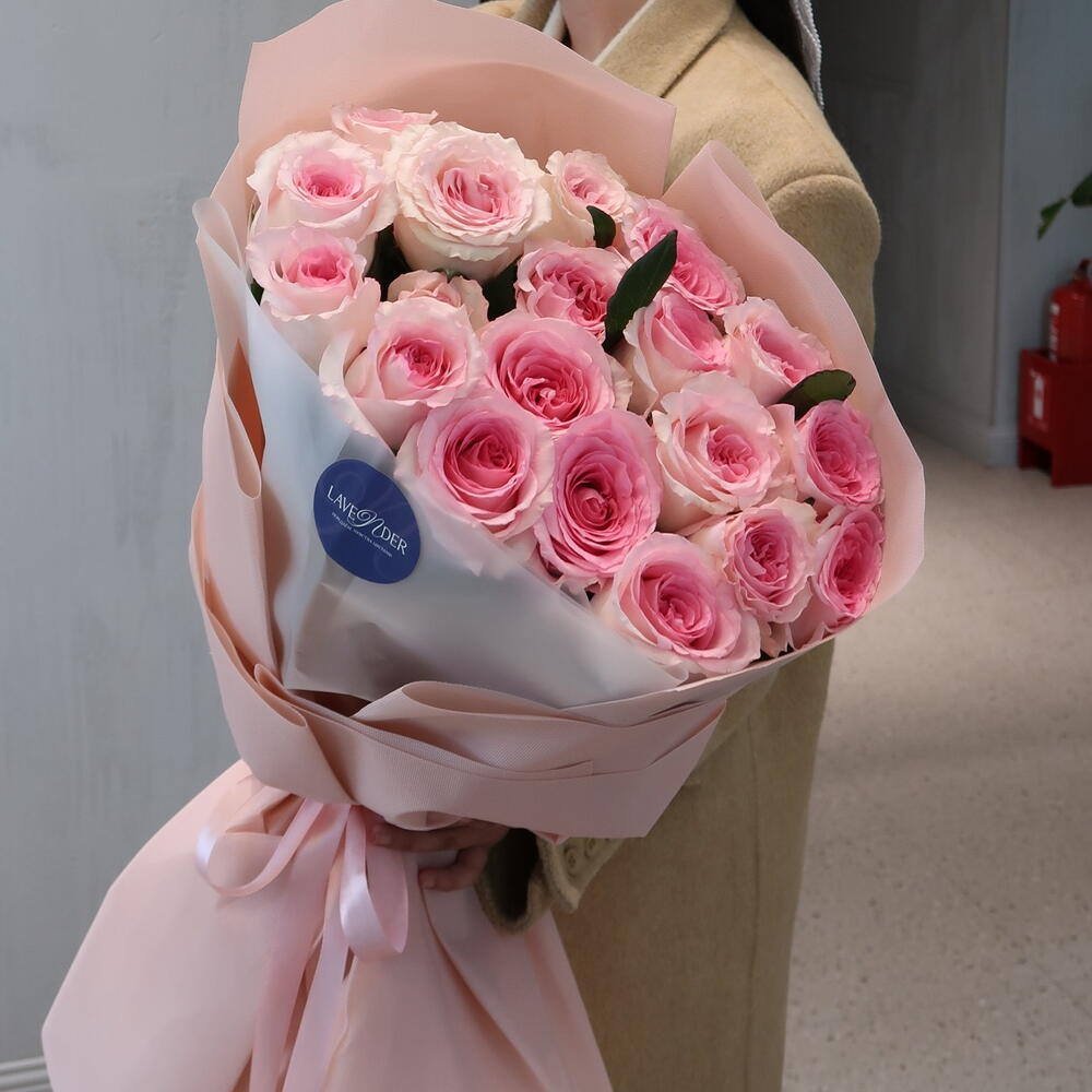 Pink roses 70-80cm