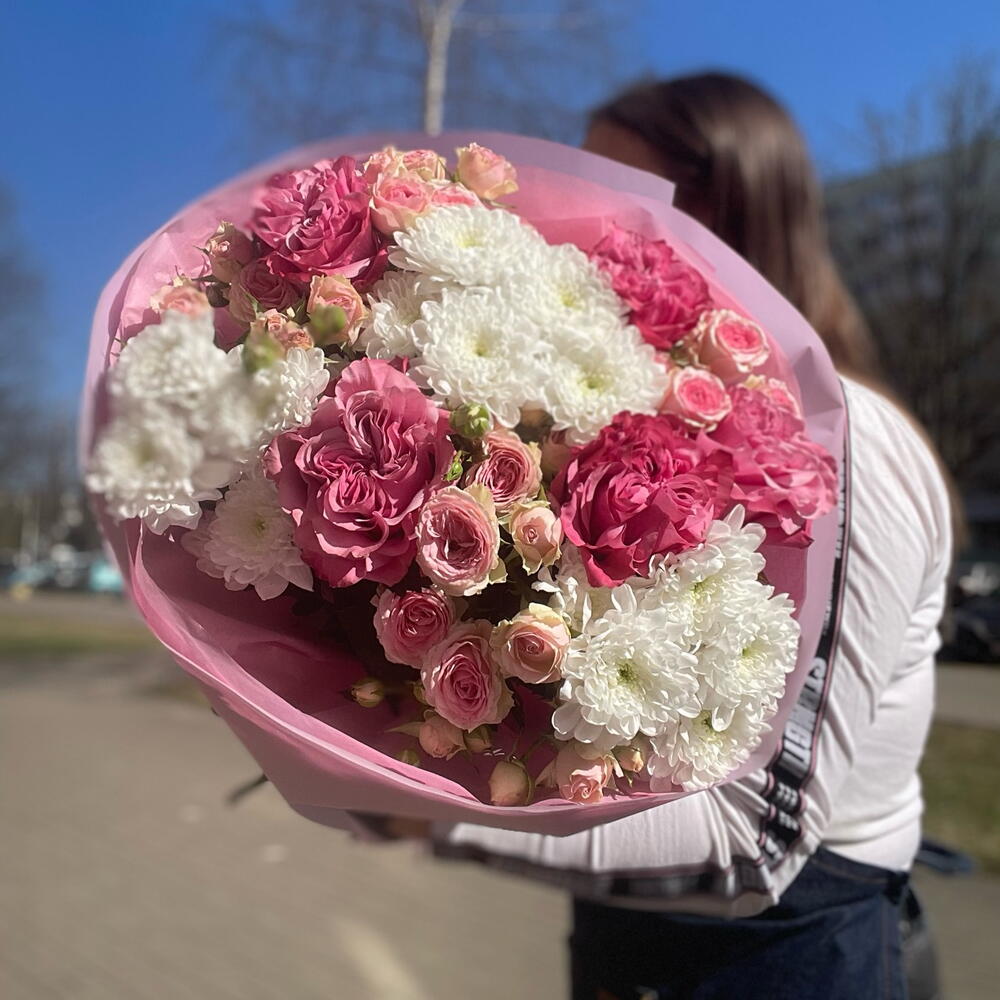 Пионовидный микс