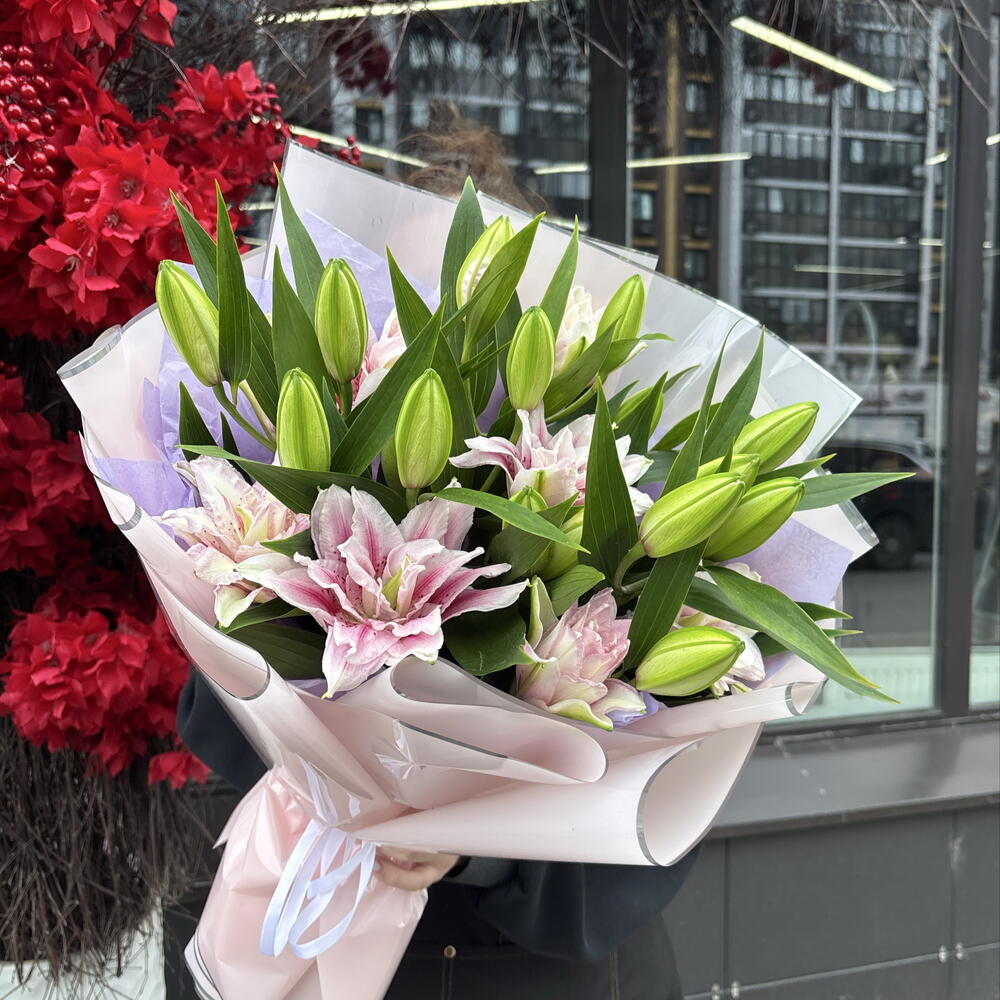 Букет ароматной лилии 💗💗💗